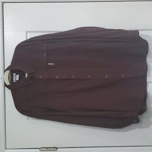 Columbia River Lodge Shirt XL heavyweight brushed cotton